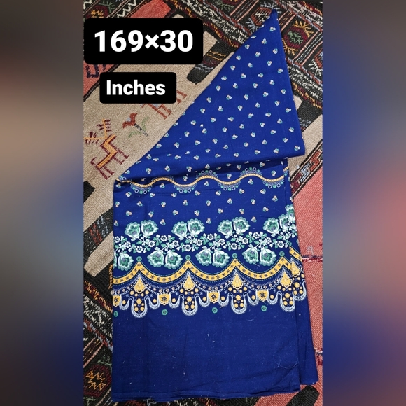 Fringed fabric to making dresses & skirts - Picture 2 of 4